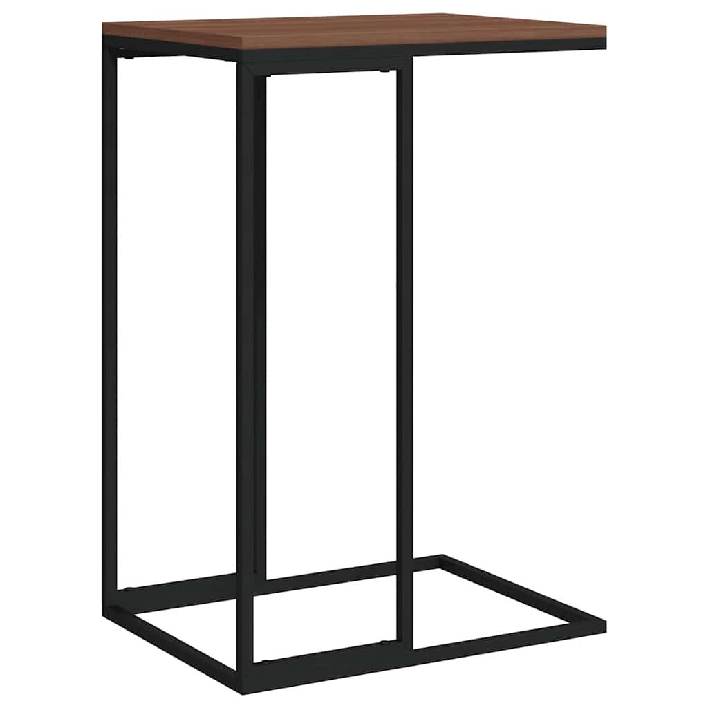 Tavolino da Salotto Nero 40x30x59 cm in Legno Multistrato | homemem39