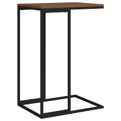 Tavolino da Salotto Nero 40x30x59 cm in Legno Multistrato | homemem39