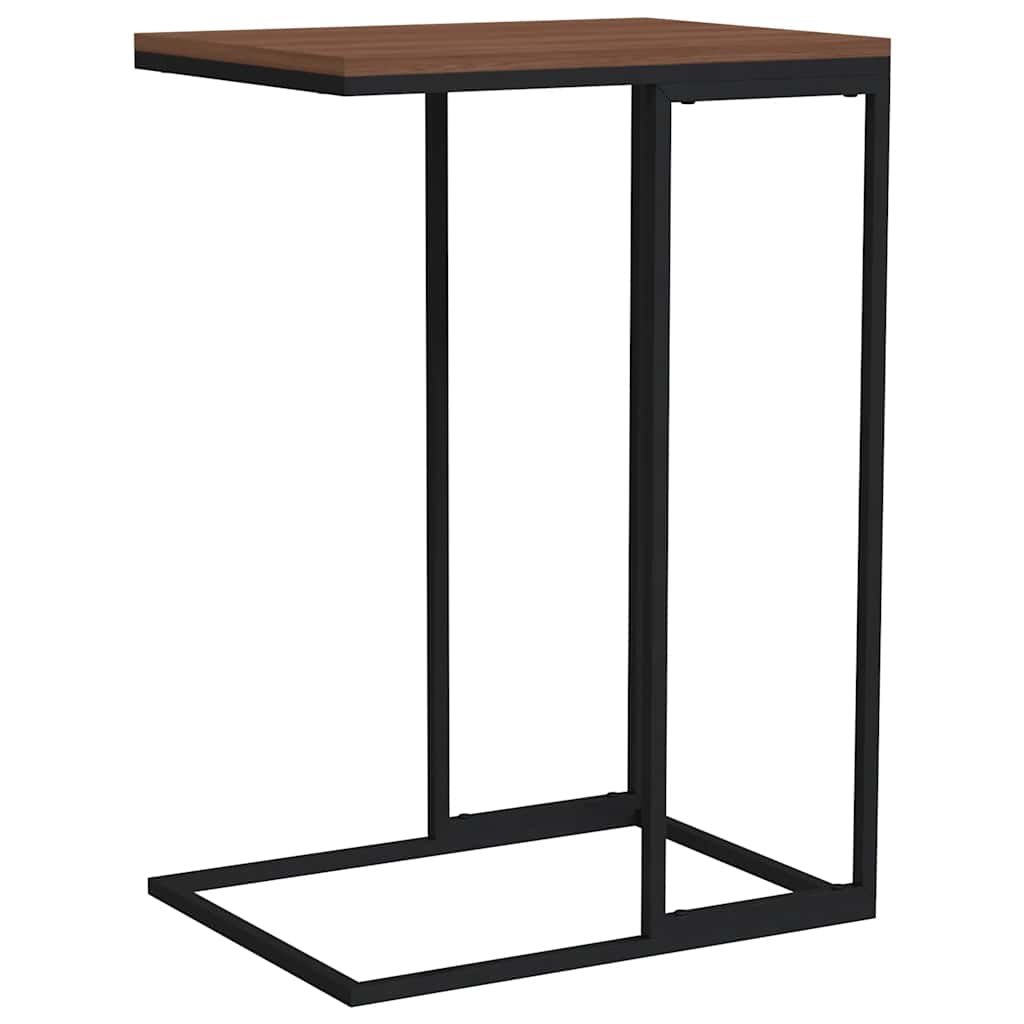 Tavolino da Salotto Nero 40x30x59 cm in Legno Multistrato | homemem39