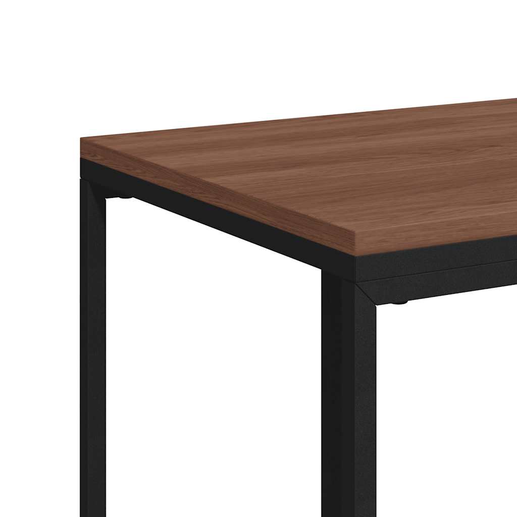 Tavolino da Salotto Nero 40x30x59 cm in Legno Multistrato | homemem39