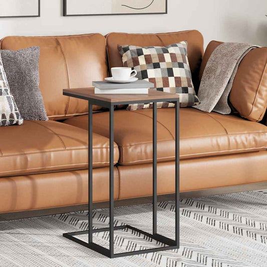 Tavolino da Salotto Nero 40x30x59 cm in Legno Multistrato | homemem39