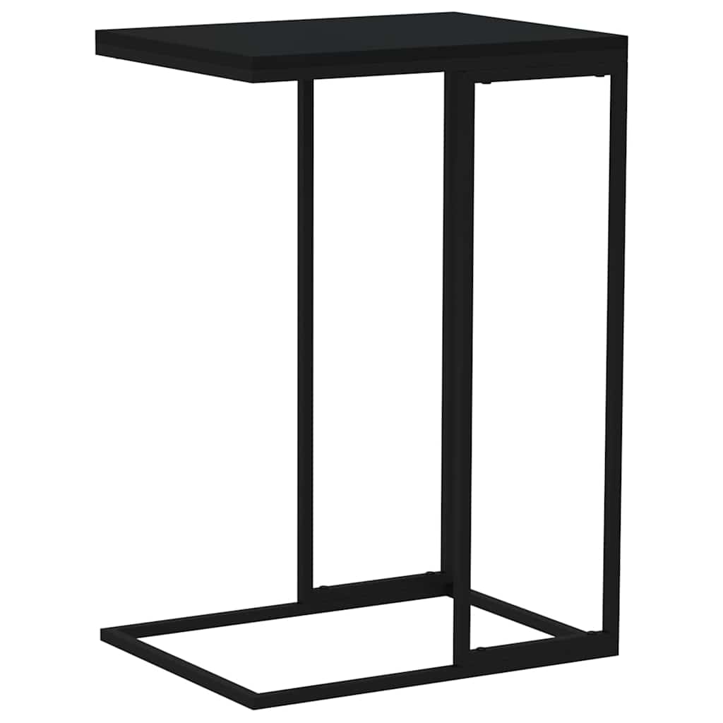Tavolino da Salotto Nero 40x30x59 cm in Legno Multistrato | homemem39