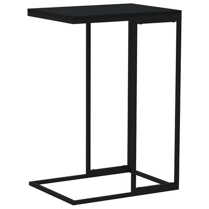 Tavolino da Salotto Nero 40x30x59 cm in Legno Multistrato | homemem39