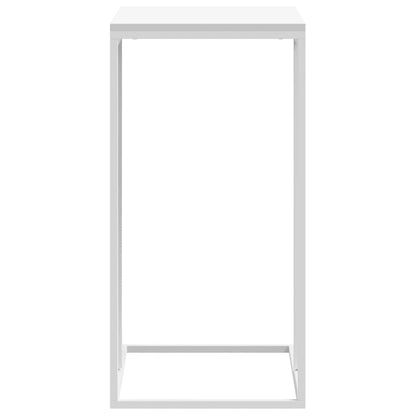 Tavolino da Salotto Bianco 40x30x59 cm in Legno Multistrato | homemem39