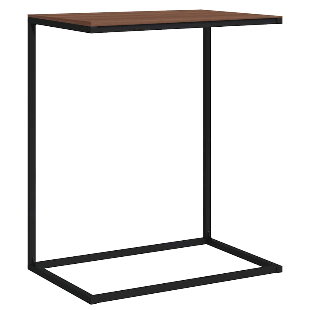 Tavolino da Salotto Nero 55x35x66 cm in Legno Multistrato | homemem39