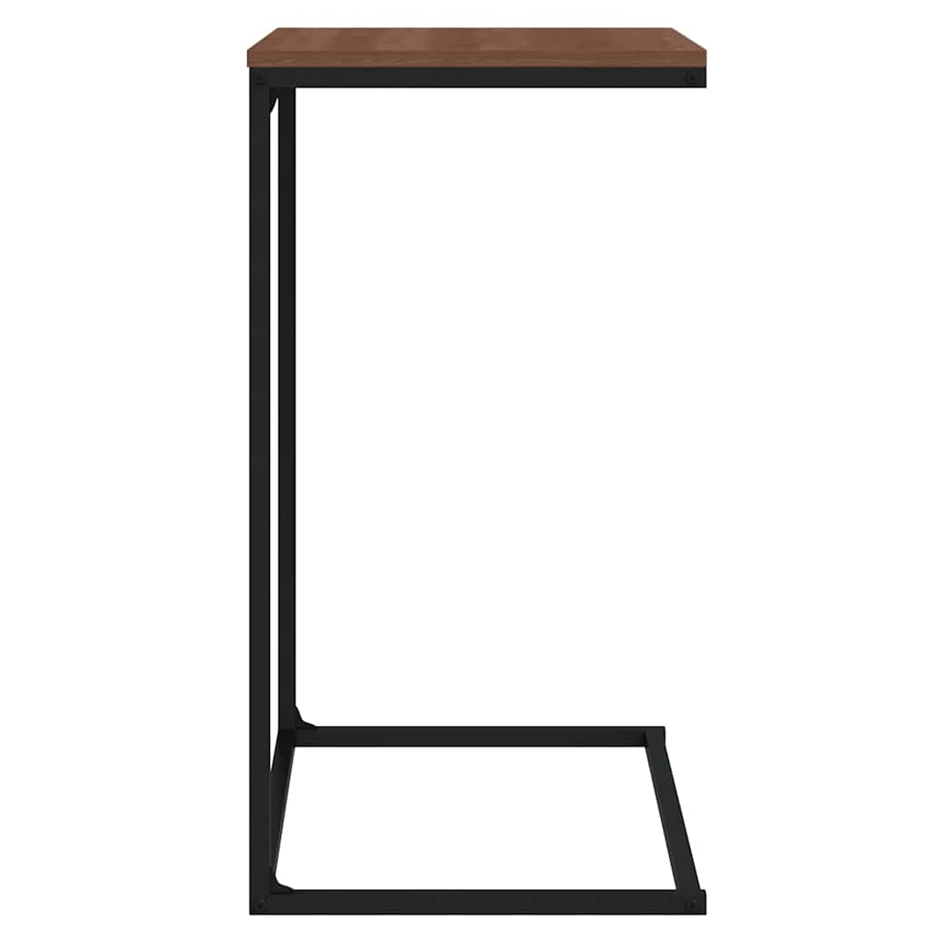 Tavolino da Salotto Nero 55x35x66 cm in Legno Multistrato | homemem39