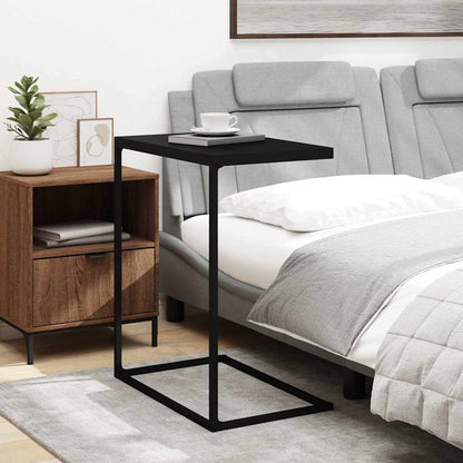 Tavolino da Salotto Nero 55x35x66 cm in Legno Multistrato | homemem39
