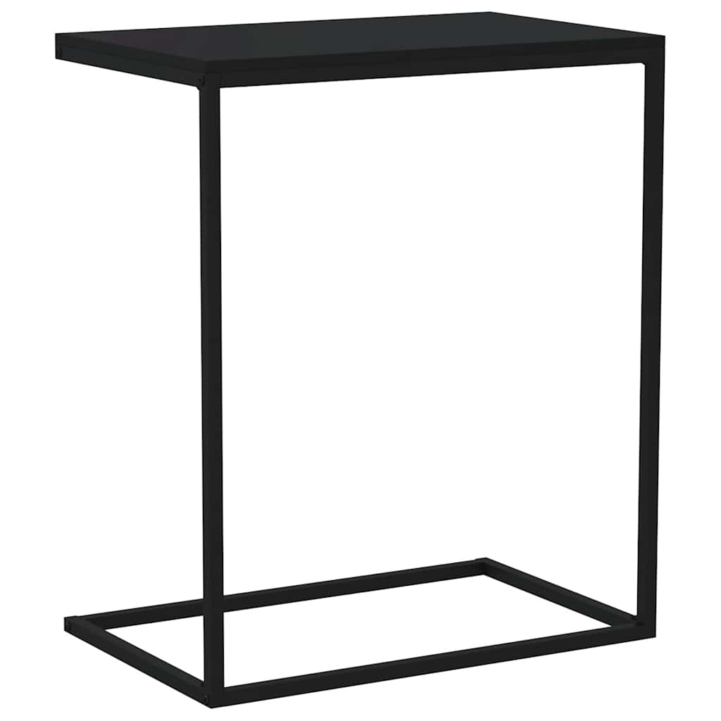 Tavolino da Salotto Nero 55x35x66 cm in Legno Multistrato | homemem39