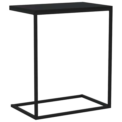 Tavolino da Salotto Nero 55x35x66 cm in Legno Multistrato | homemem39