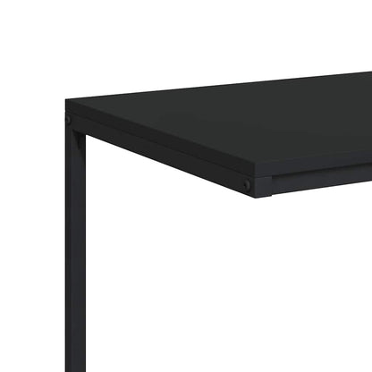 Tavolino da Salotto Nero 55x35x66 cm in Legno Multistrato | homemem39