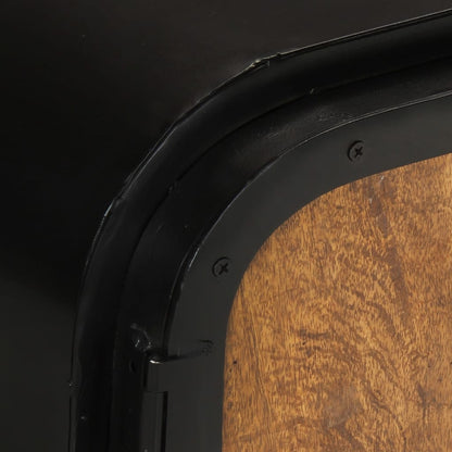 Mobile Porta TV 110x30x45 cm in Legno Massello di Recupero - homemem39