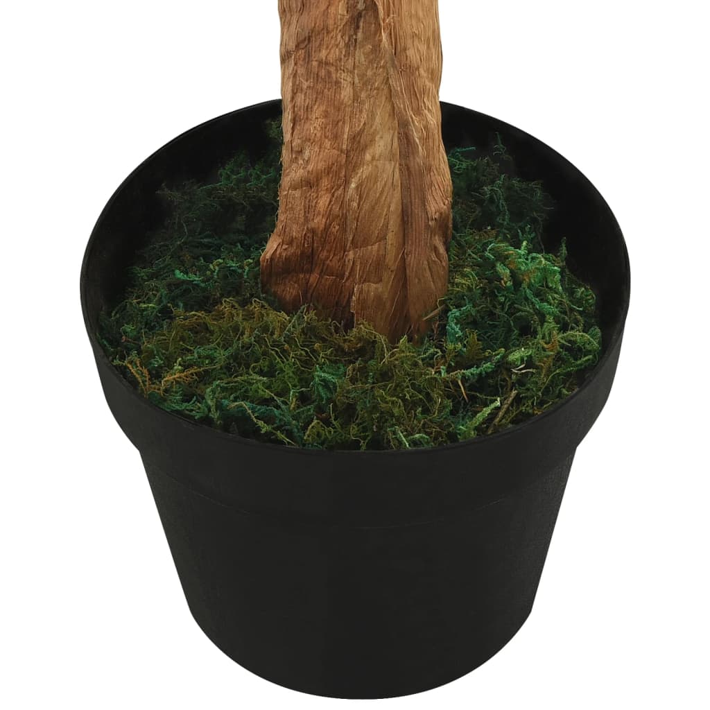 Albero di Banane Artificiale con Vaso 180 cm Verde - homemem39