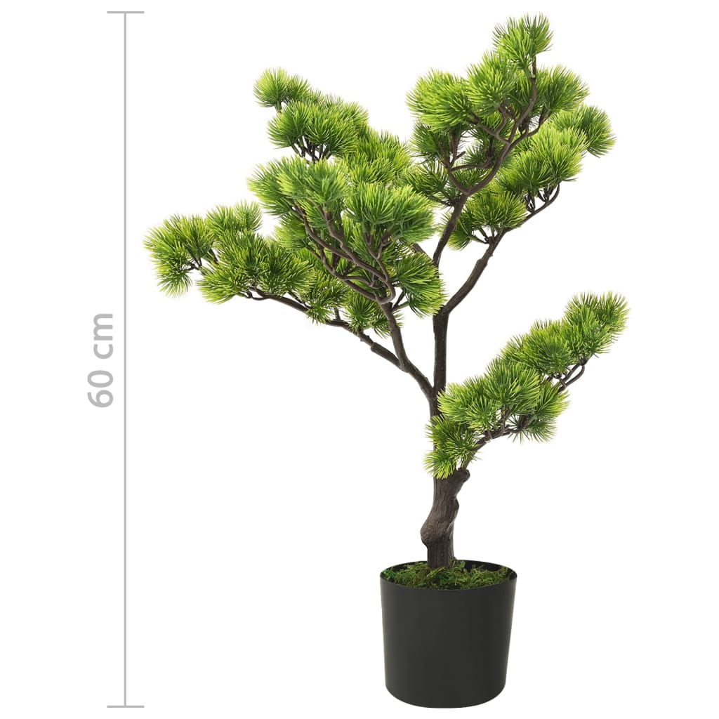 Bonsai di Pino Artificiale con Vaso 60 cm Verde | homemem39