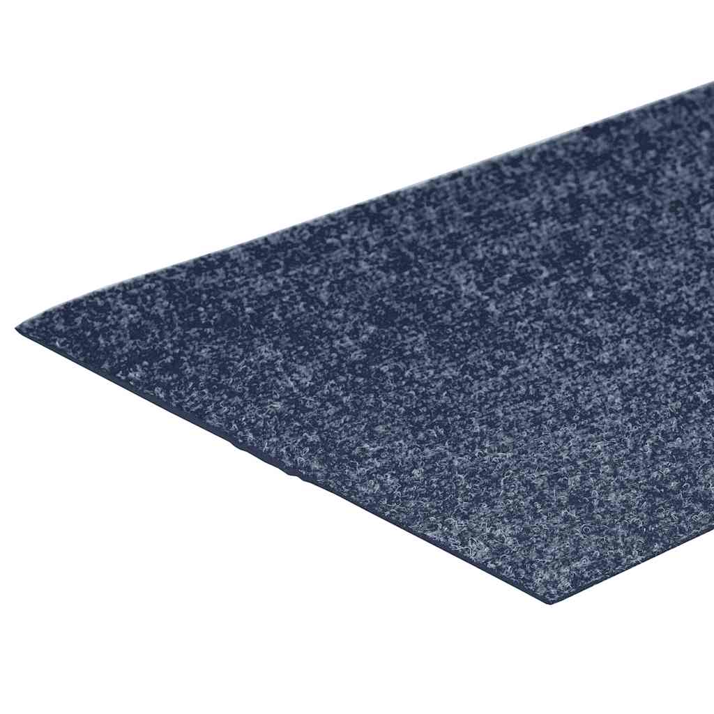 Tappetini per scale autoadesivi 15 pz 60x25 cm Grigio Blu Rettangolari | homemem39