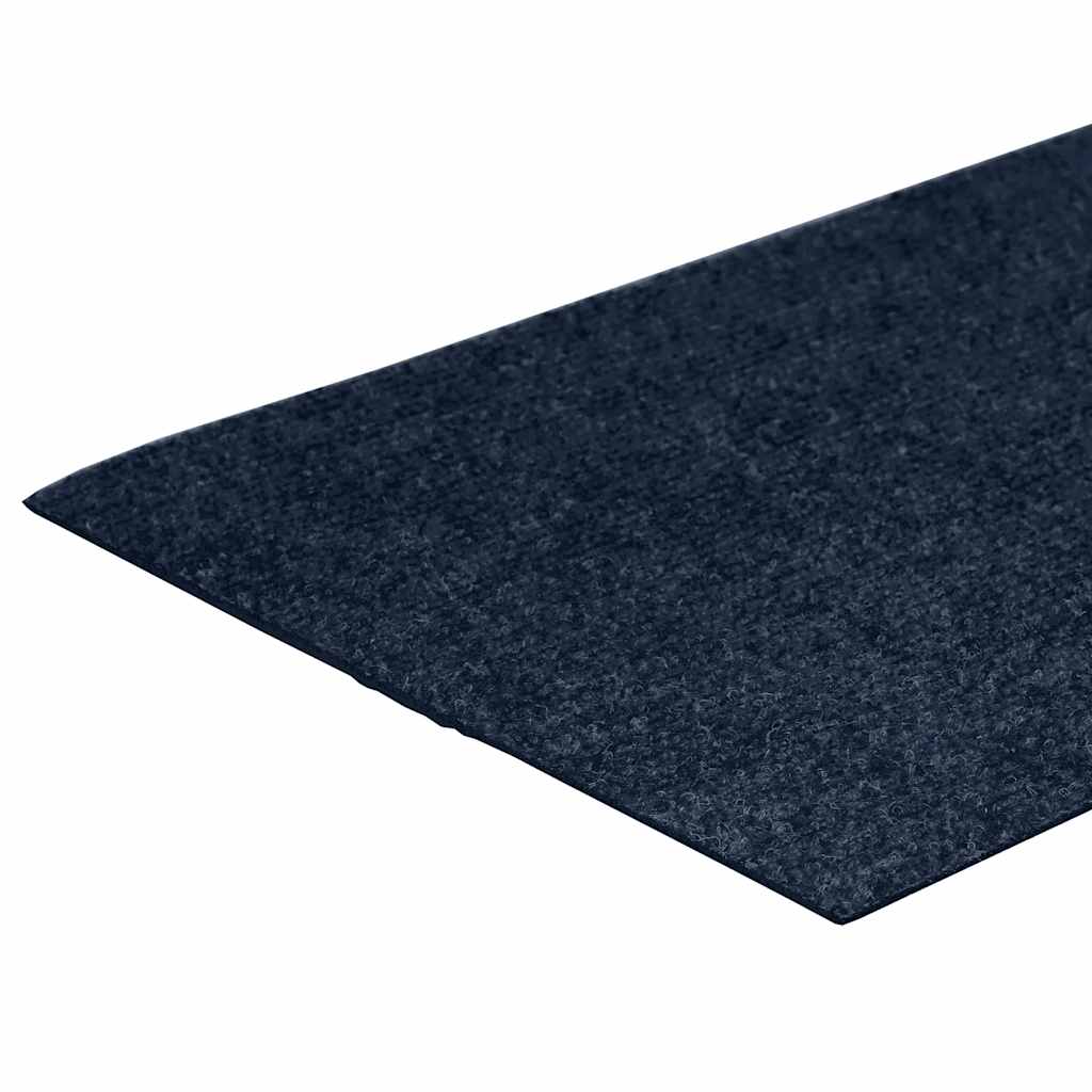 Tappetini per scale autoadesivi 15 pz 60x25 cm blu navy rettangolari | homemem39