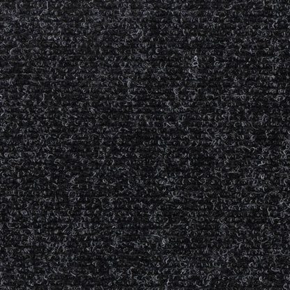 Tappeti Adesivi Rettangolari per Scale 15 pz 76x20 cm Neri