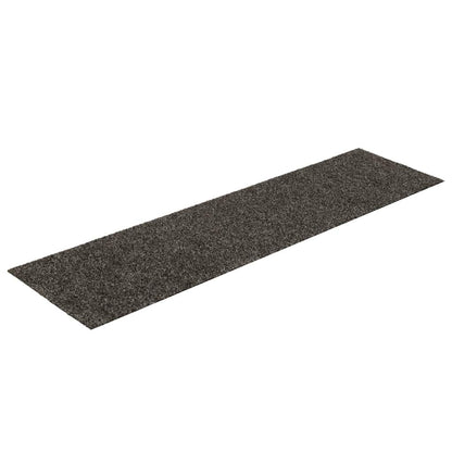 Tappetini per scale autoadesivi 15 pz 76x20 cm antracite rettangolari | homemem39