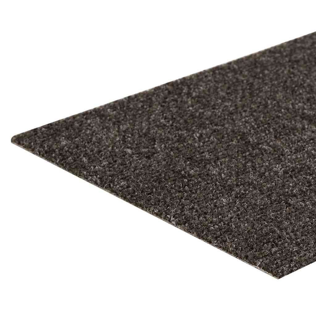 Tappetini per scale autoadesivi 15 pz 76x20 cm antracite rettangolari | homemem39