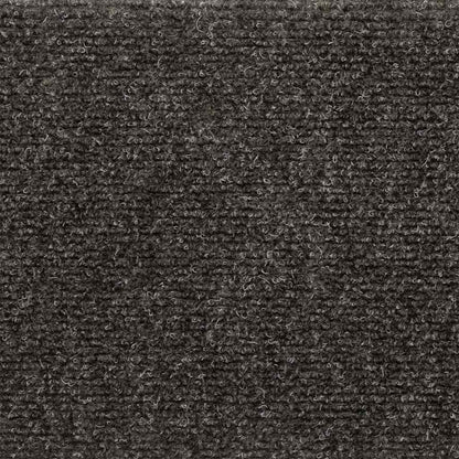 Tappetini per scale autoadesivi 15 pz 76x20 cm antracite rettangolari | homemem39