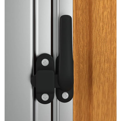 Capanno da Giardino Marrone 118,5x97x209,5 cm Acciaio Zincato - homemem39