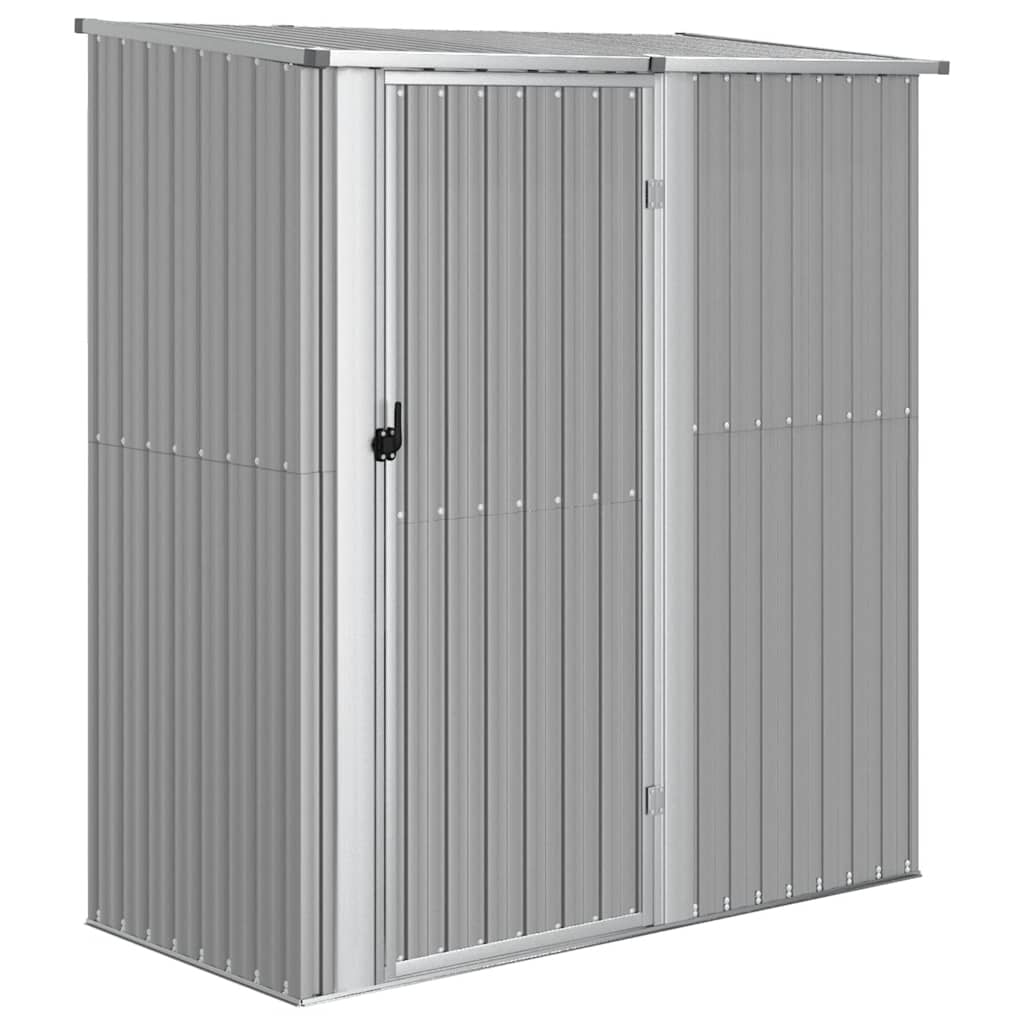 Capanno per Biciclette Grigio 180,5x97x209,5 cm Acciaio Zincato | homemem39