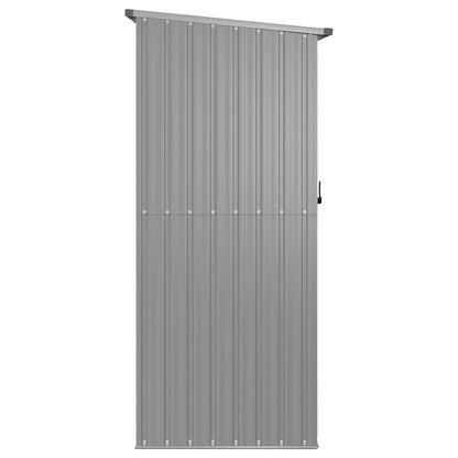 Capanno per Biciclette Grigio 180,5x97x209,5 cm Acciaio Zincato | homemem39