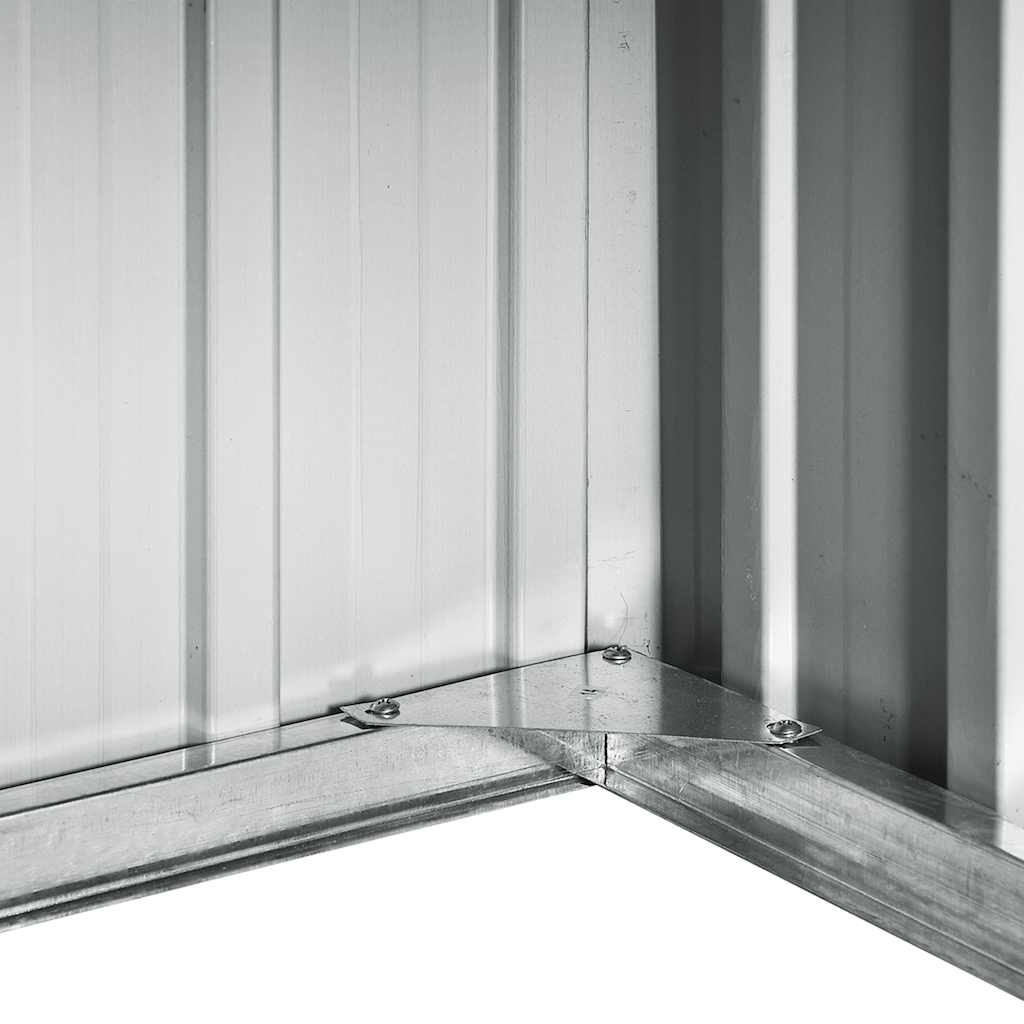Capanno per Robot Tosaerba 92x97x63cm Acciaio Zincato Antracite | homemem39