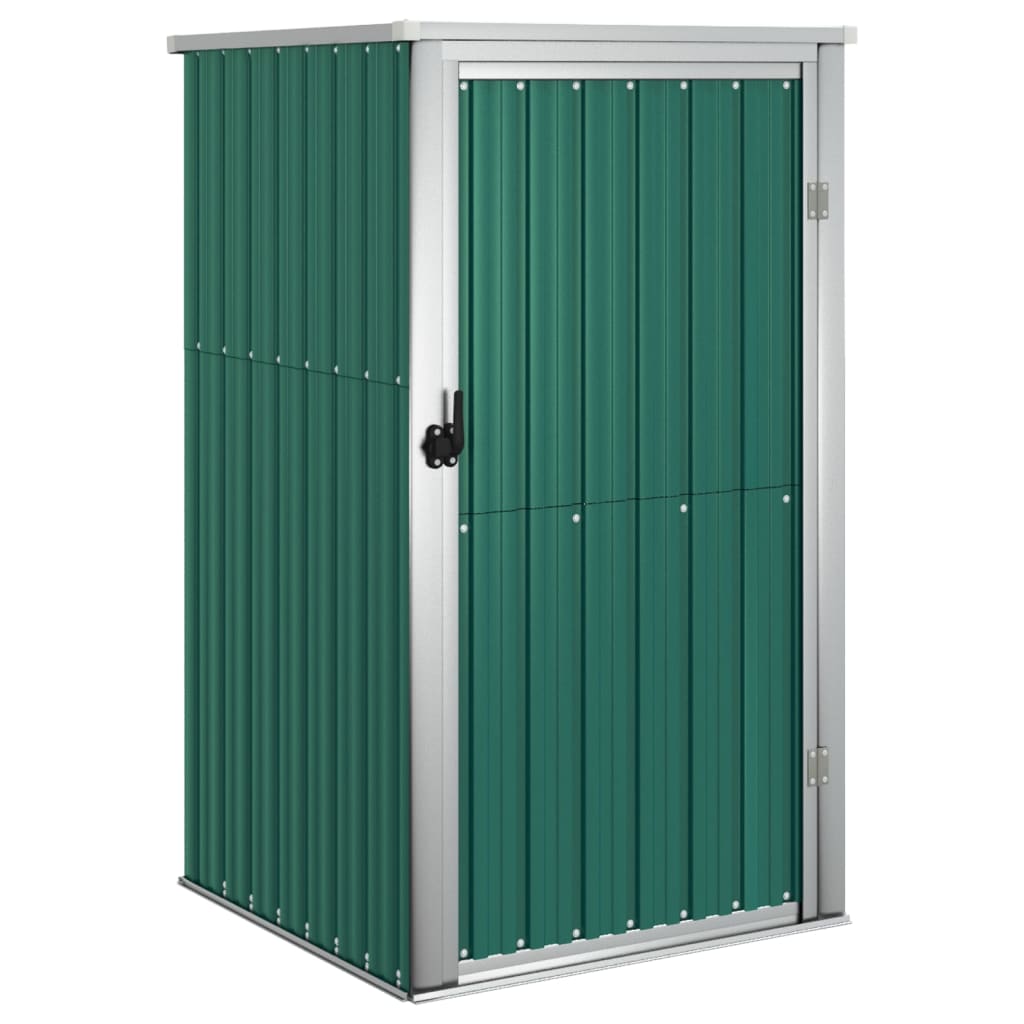 Capanno per Attrezzi Verde 88x89x161 cm in Acciaio Zincato - homemem39