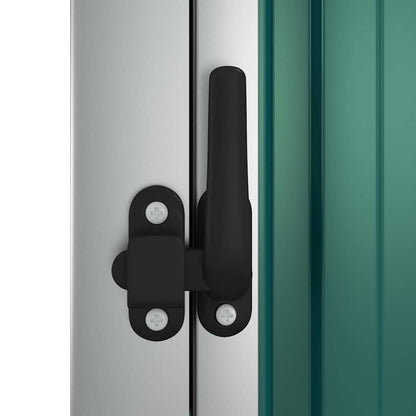 Capanno per Attrezzi Verde 88x89x161 cm in Acciaio Zincato - homemem39