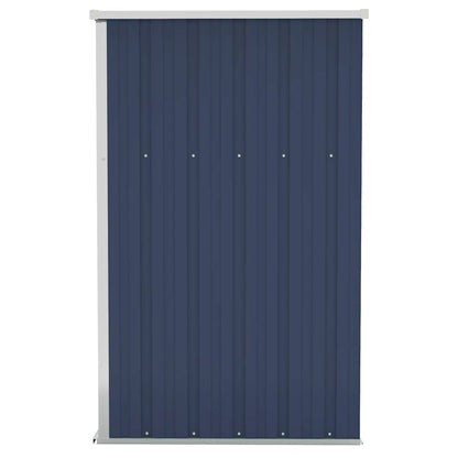 Capanno da Giardino a Parete Antracite 118x100x178 cm Acciaio - homemem39