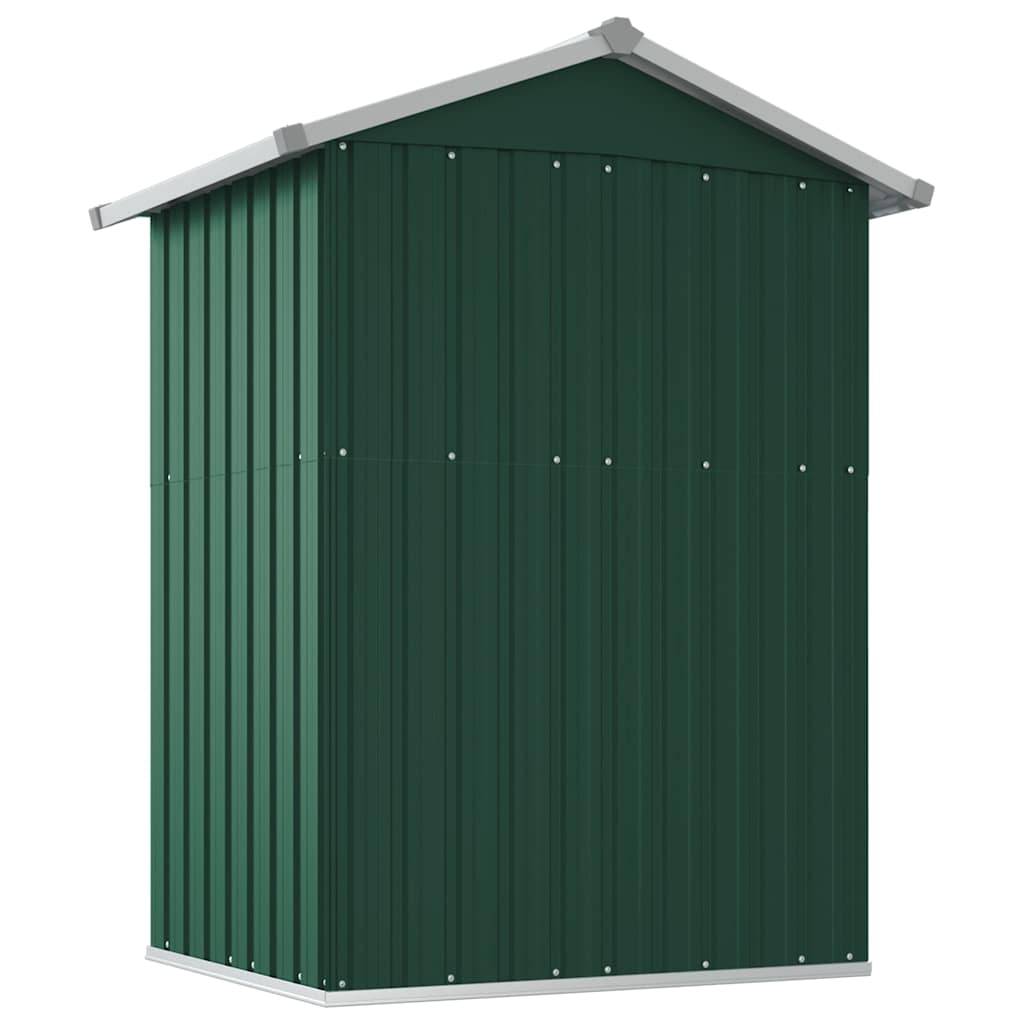 Capanno da Giardino Verde 126x97,5x177 cm Acciaio Zincato | homemem39