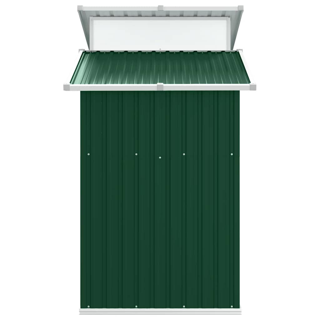 Capanno da Giardino Verde 207x130x208,5 cm Acciaio Zincato | homemem39