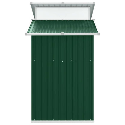 Capanno da Giardino Verde 207x130x208,5 cm Acciaio Zincato | homemem39