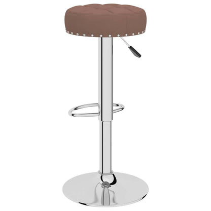 Sgabelli da Bar 2 pz Marroni in Tessuto - homemem39