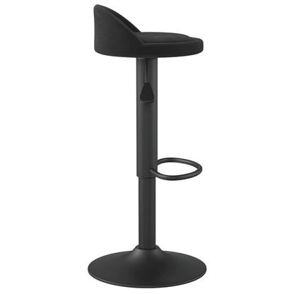 Sgabelli da Bar 2 pz in Velluto Nero | homemem39