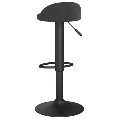 Sgabelli da Bar 2 pz in Velluto Nero | homemem39