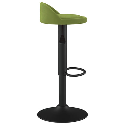 Sgabelli da Bar 2 pz Verde Chiaro in Velluto | homemem39
