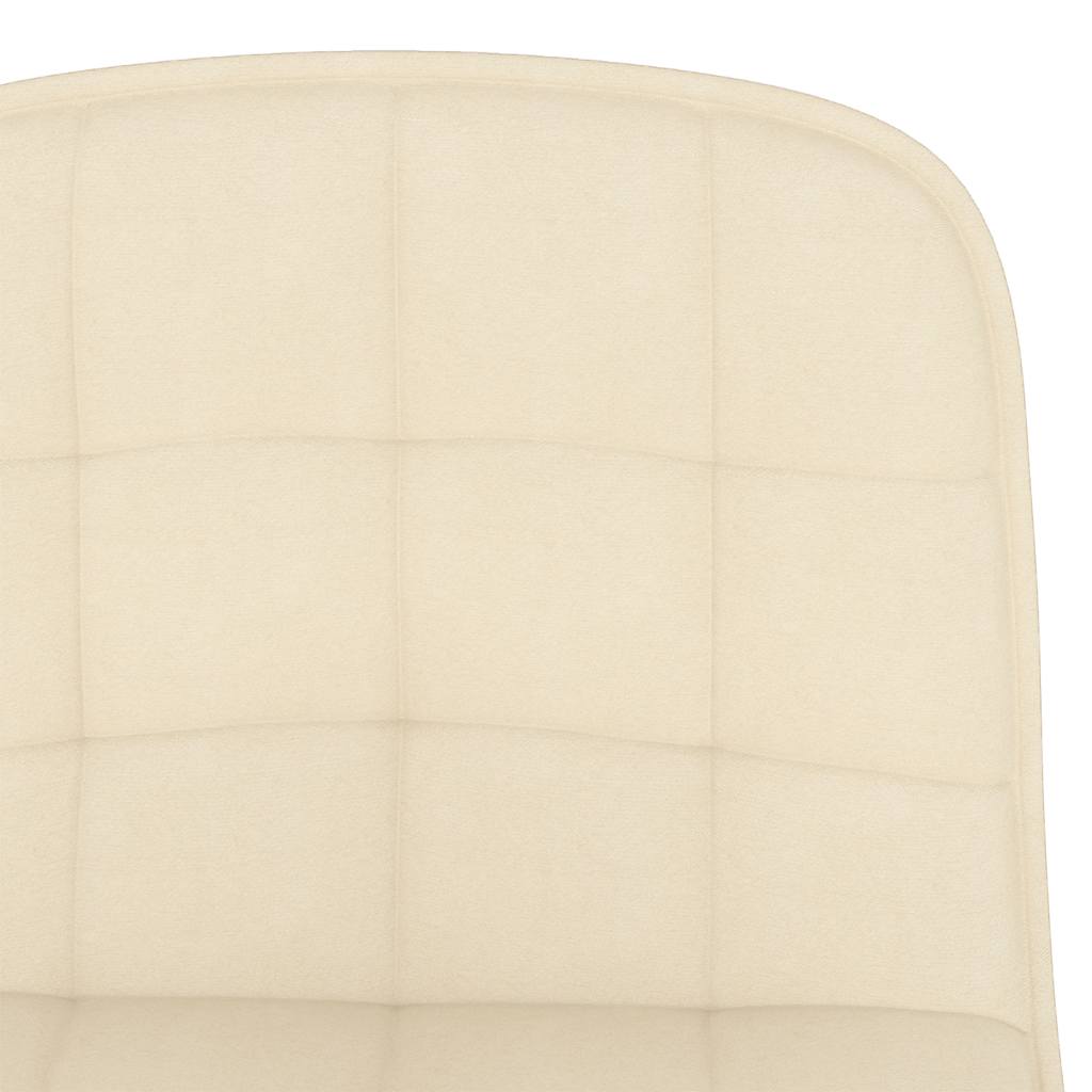 Sgabelli da Bar 2 pz Crema in Tessuto | homemem39