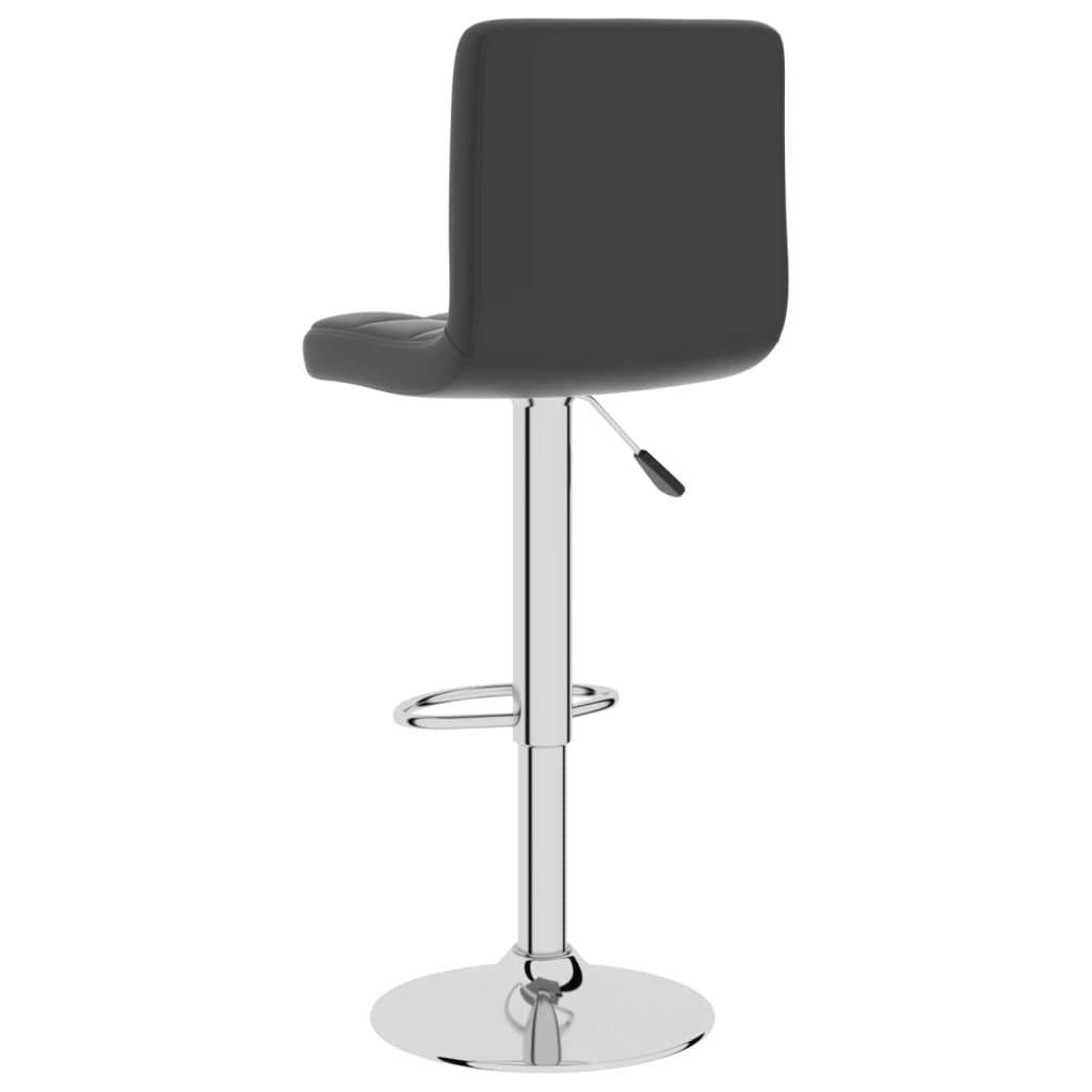 Sgabello da Bar Nero in Similpelle | homemem39