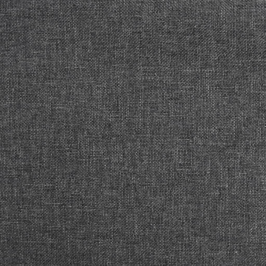 Sgabelli da Bar 2 pz in Tessuto Grigio Scuro | homemem39