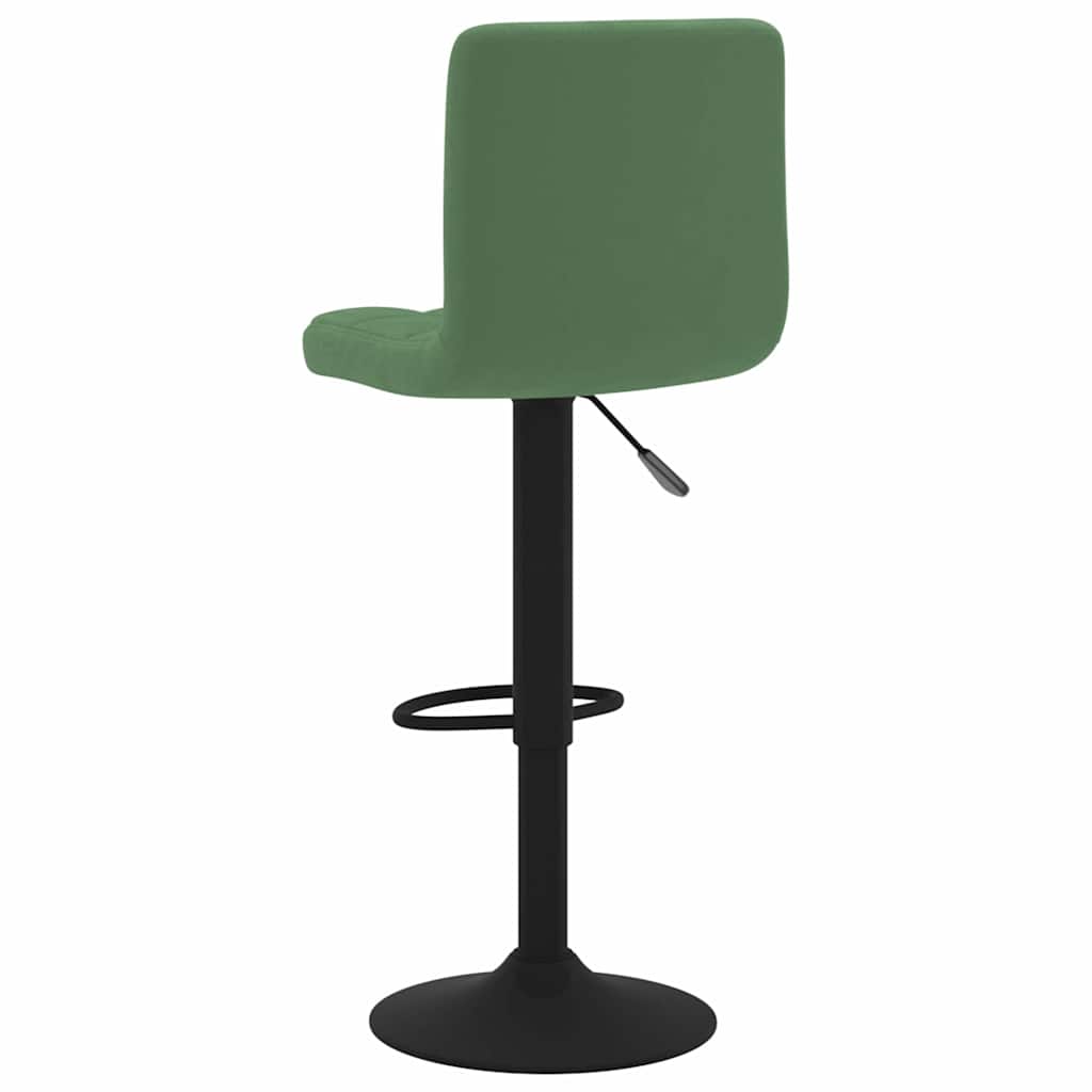 Sgabello da Bar Verde Scuro in Velluto | homemem39