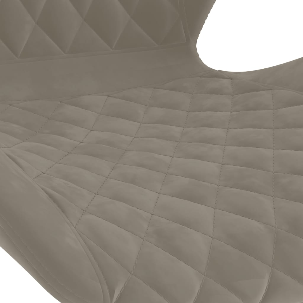 Sgabelli da Bar 2 pz Grigio Chiaro in Velluto - homemem39