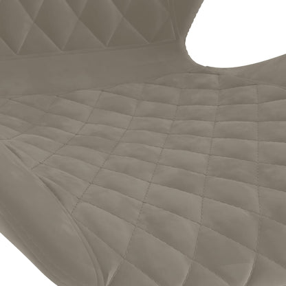 Sgabelli da Bar 2 pz Grigio Chiaro in Velluto - homemem39