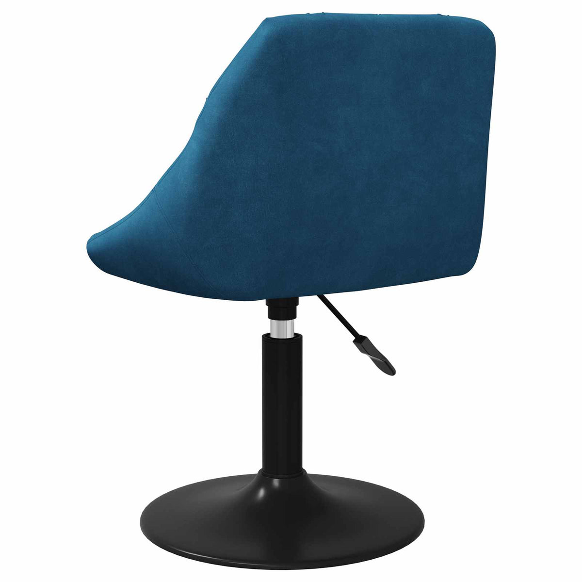 Sedie da Pranzo Girevoli 2 pz Blu in Velluto