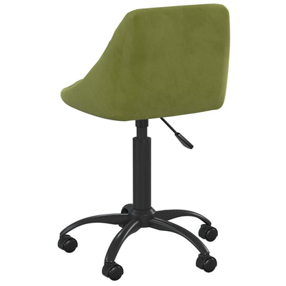 Sedia da Pranzo Verde Chiaro in Velluto | homemem39