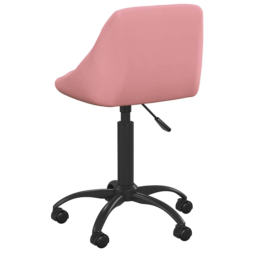 Sedia da Pranzo Rosa in Velluto | homemem39