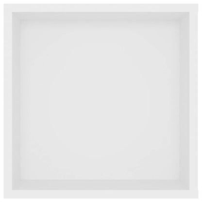Armadietto TV da Parete Bianco 102x35x35cm in Legno Multistrato - homemem39