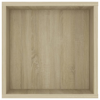 Mobile TV da Parete Rovere Sonoma 102x35x35cm Legno Multistrato - homemem39