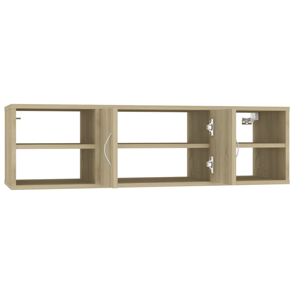 Scaffale a Parete Rovere Sonoma 102x30x29 cm Legno Multistrato | homemem39