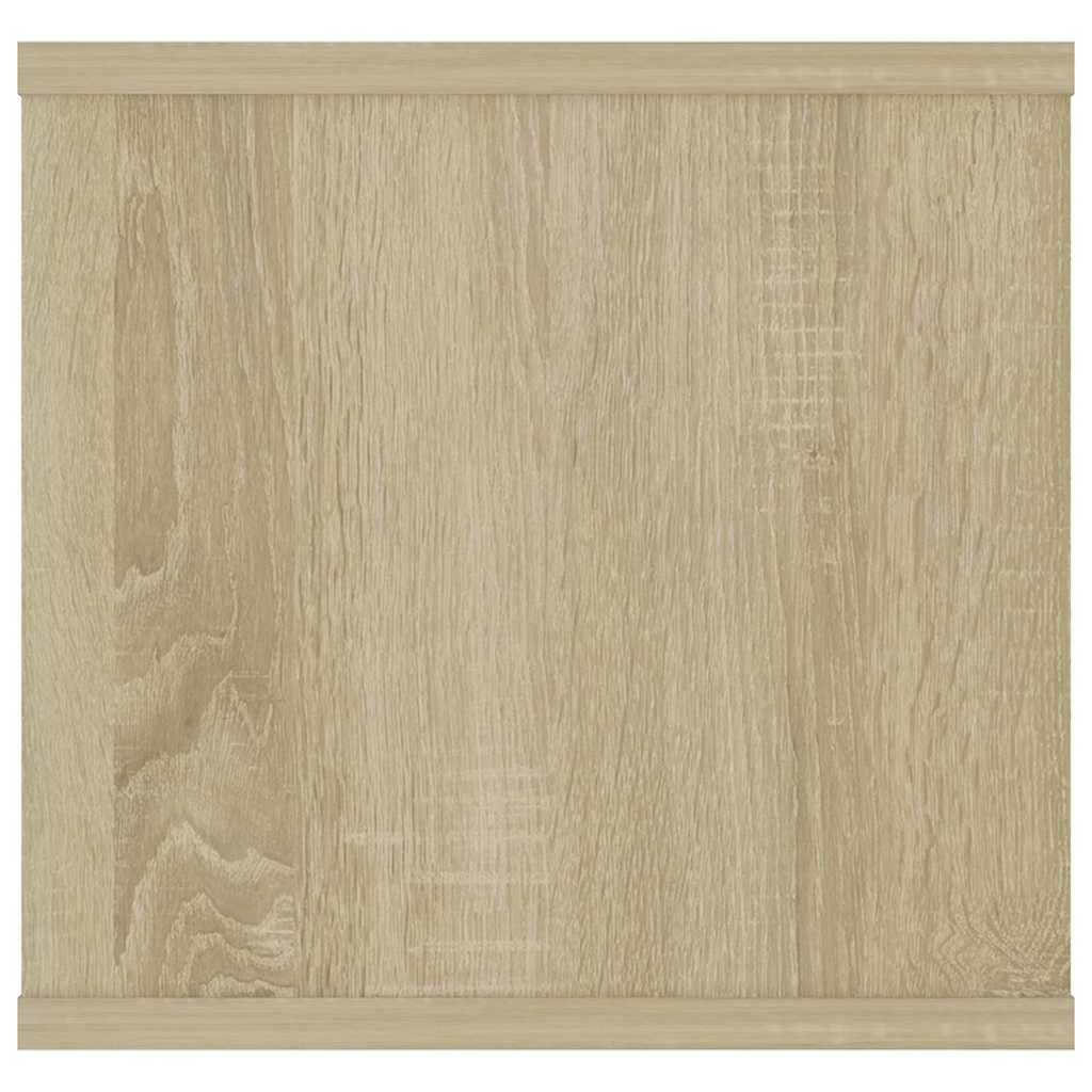 Scaffale a Parete Rovere Sonoma 102x30x29 cm Legno Multistrato